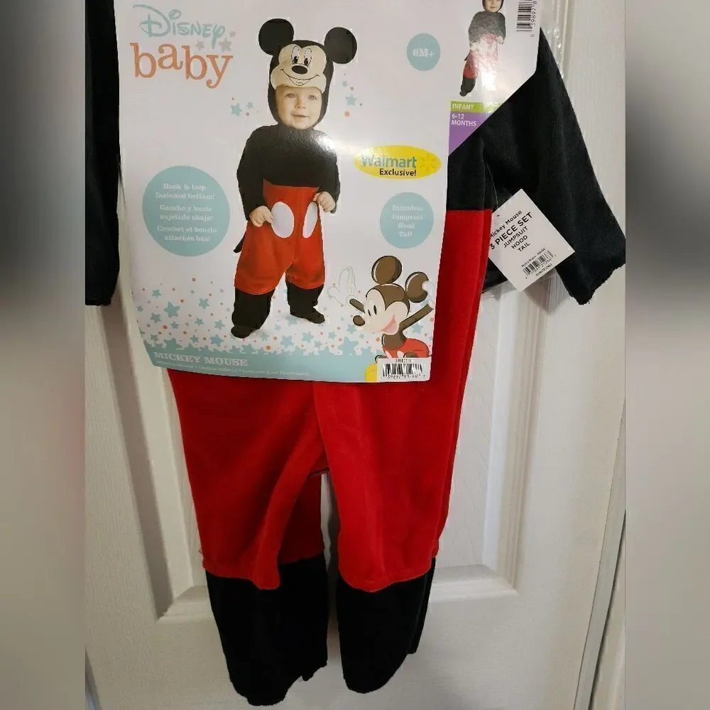 New Disney Mickey Mouse Halloween Dress Up Party Deluxe Costume